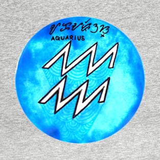 AQUARIUS logo T-Shirt